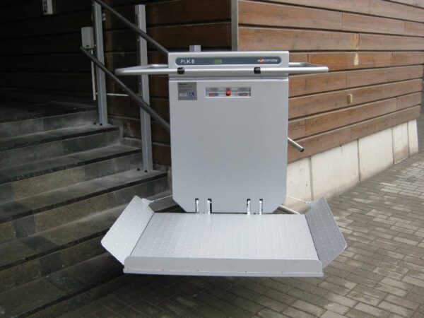 Curved Rail Platform Stairlift