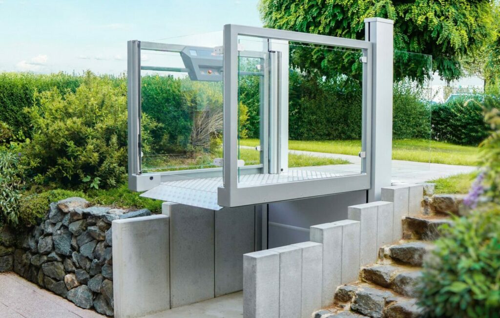 Open Style Platform Lift Level Access Lifts Ltd