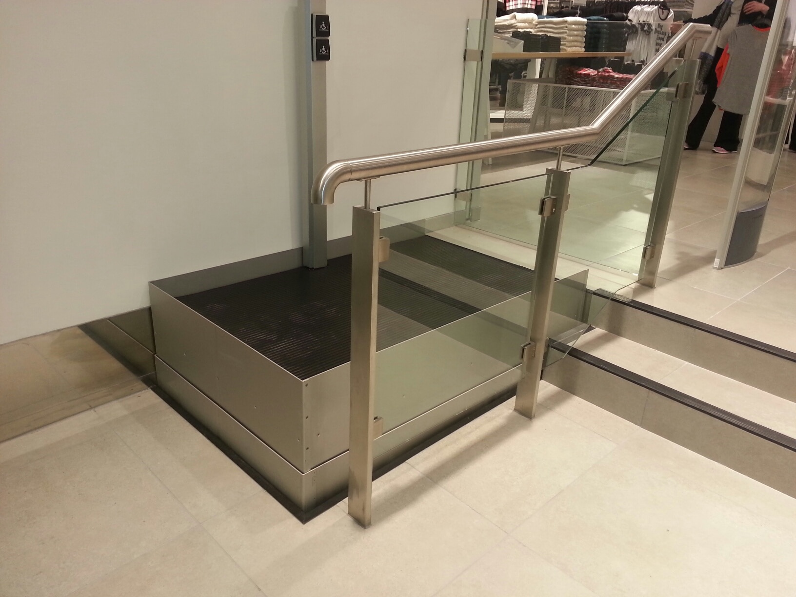 H&M Platform Lift Installed
